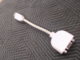 iniDVI轉VGA轉換器 DVI to VGA 轉換線 MAC轉換器Mini DVI TO VGA