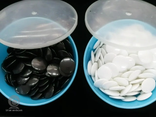 圍棋棋子無棋盤