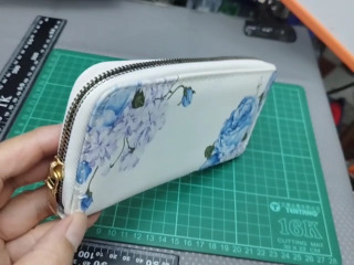 印花長夾