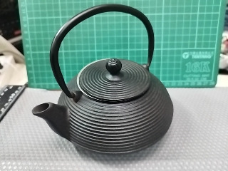 橫紋鑄鐵壺