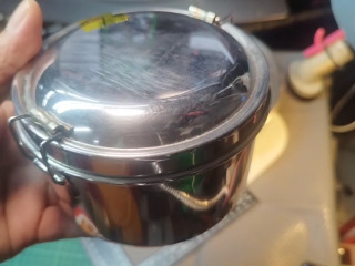 不鏽鋼圓形便當盒