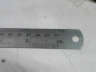鐵尺/30cm
