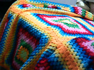 鉤針編織毛毯