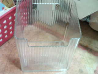 塑膠置物盒+自黏架