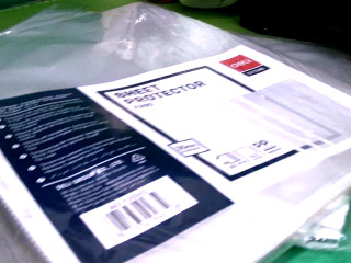 透明活頁資料套