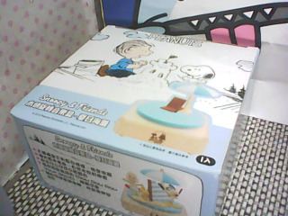 全新/木頭旋轉音樂盒