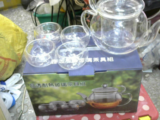 全新/玻璃茶壺組