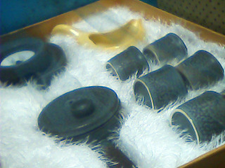 創意石磨造型茶具組