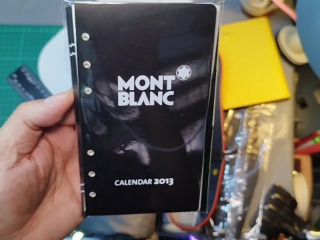 萬寶龍筆記內頁