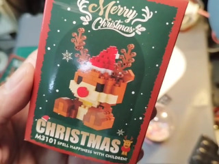 聖誕麋鹿迷你樂高