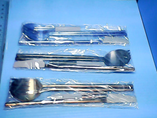 全新不銹鋼餐具組