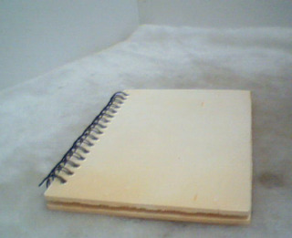 木製筆記本