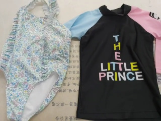 兒童泳裝長袖泳衣