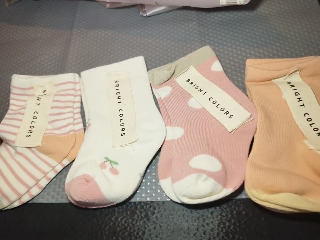嬰幼兒短襪4雙