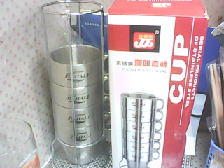 全新/不鏽鋼杯組4入