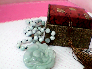 透光祥龍玉吊飾