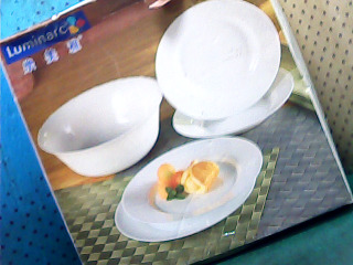 強化餐具5件組