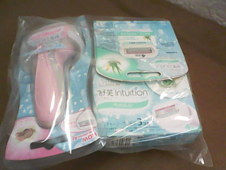 仕女除毛刀+替換刀片