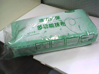拋棄式抹布