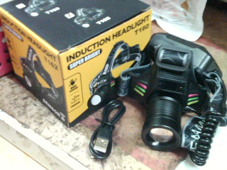 頭燈/5段/白紅黃