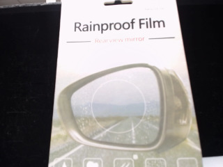 汽車後視鏡防雨膜