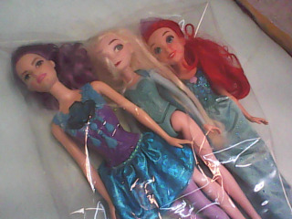 芭比娃娃玩具3入