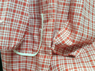 長袖圍裙/袖口鬆