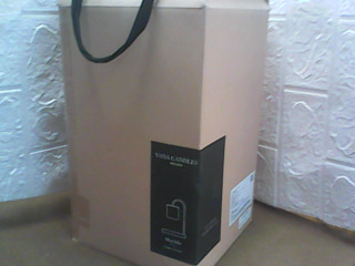 香氛蠟燭暖燈-大理石紋