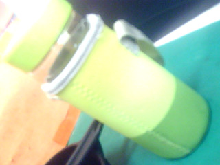 雙層玻璃水壺附套