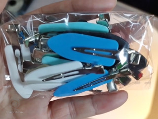 彩色鴨嘴髮夾組