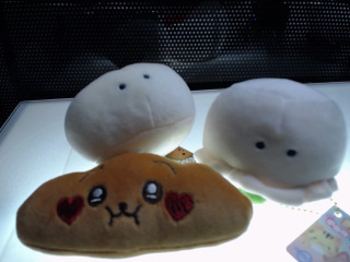 小眼睛中華街毛絨掛件