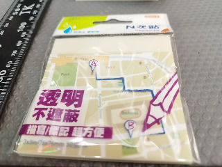 N次貼透明便利貼