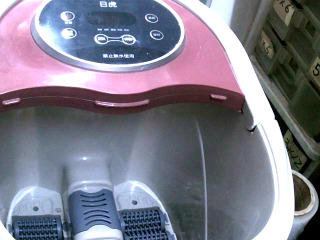 高桶自動滾輪泡腳機//