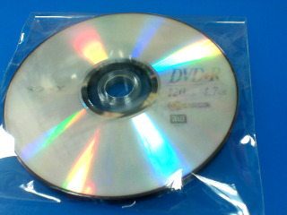 5片SONY DVD+R