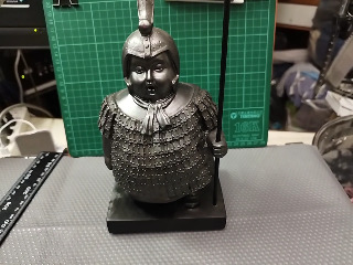 將軍持槍擺飾