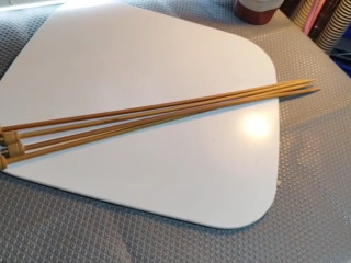 木製編織針