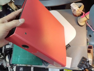 粉紅孔狀資料夾