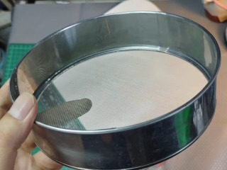 不鏽鋼圓形麵粉篩