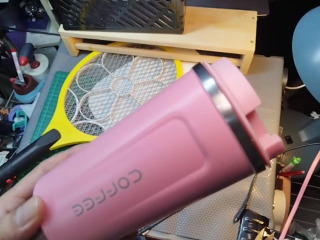 粉色不鏽鋼隨行杯