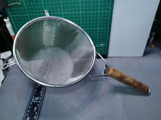 木柄不鏽鋼漏網