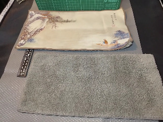 山水茶席墊