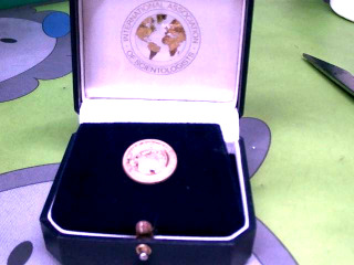 國際山達基組織胸章