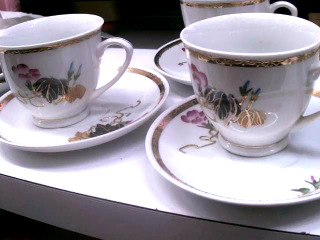 花茶杯盤