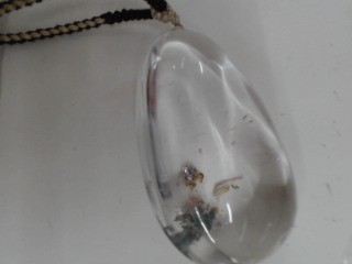 天然綠幽靈項鍊