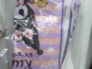 酷洛米毛巾+湯匙