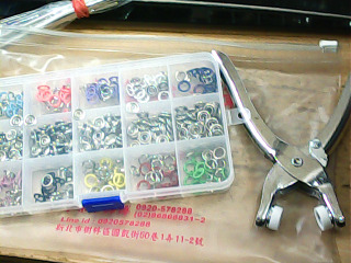 打孔鉗+材料