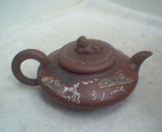 手工老茶壺