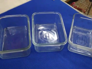 玻璃盒無蓋