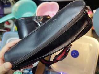 黑色拉鍊長包10