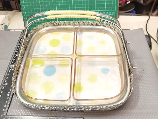 分隔糖果乾果盤